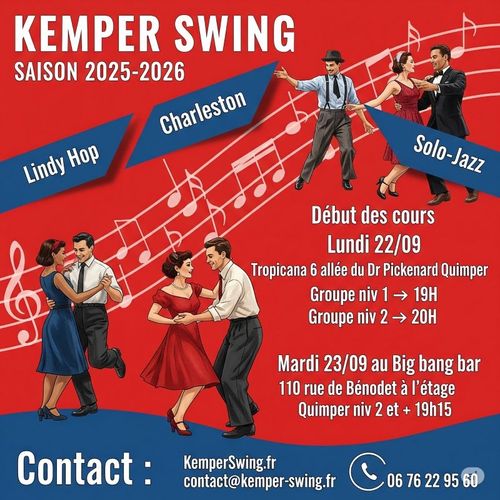 Kemper Swing  Reprises des cours