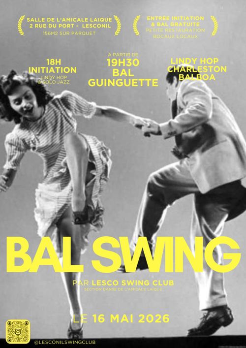 Initiation et bal Guinguette au LESCO SWING CLUB